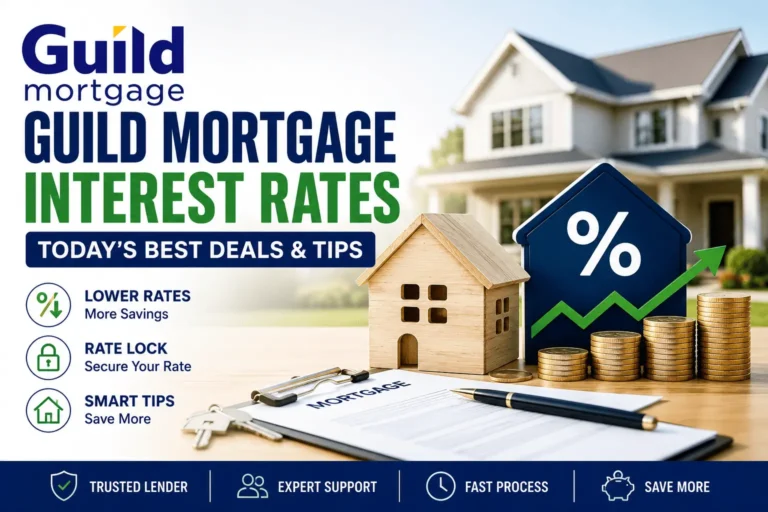 Guild Mortgage interest rates with rate lock benefits, mortgage savings strategies, and competitive home loan options for buyers.